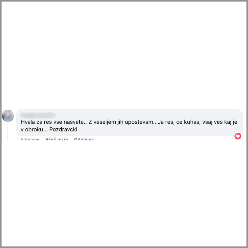 Mnenja strank, Feedko priporočamo