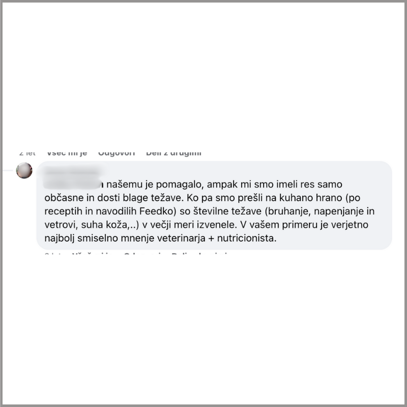 Mnenja strank, Feedko priporočamo