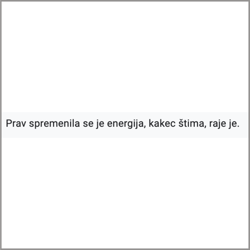 Mnenja strank, Feedko priporočamo